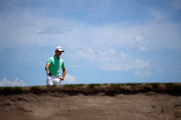 Australian Open Golf Round two in Melbourne, Australia - 05 Dec 2025 Elvis Smylie of Australia seen in action during round two of the Australian Open Golf tournament. The second round of the men’s Australian Open takes place at Royal Melbourne Golf Club with top Australian and international players in action for one of the country’s most prestigious golf titles. Melbourne Australia Copyright: xYexMyoxKhantx xSOPAxImagesx YeMyoKhant_51