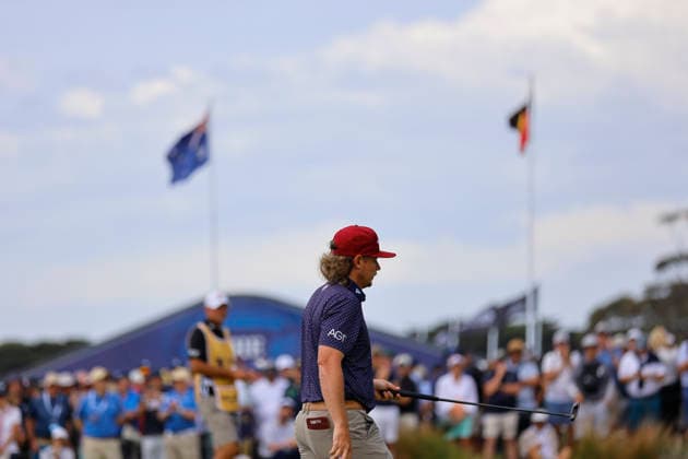 Australian Open Golf Round two in Melbourne, Australia - 05 Dec 2025 Cam Smith of Australia seen in action during round two of the Australian Open Golf tournament. The second round of the men’s Australian Open takes place at Royal Melbourne Golf Club with top Australian and international players in action for one of the country’s most prestigious golf titles. Melbourne Australia Copyright: xYexMyoxKhantx xSOPAxImagesx YeMyoKhant_84