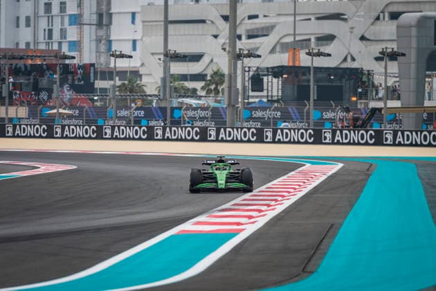 Formula 1 Etihad Airways Abu Dhabi Grand Prix 2025 Loïs Gelbart Carrasco OVERTAKE MAXPPP - Abu Dhabi 05 12 2025 27 HULKENBERG Nico (ger), Stake F1 Team KICK Sauber, action at the Formula 1 Etihad Airways Abu Dhabi Grand Prix 2025, the 24th round of the 2025 FIA Formula 1 World Championship, WM, Weltmeisterschaft at Yas Marina Circuit in Abu Dhabi, United Arab Emirates, from 4 to 7 December 2025 Abu Dhabi Yas Marina Circuit United Arab Emirates  Copyright: xOVERTAKE MAXPPPxLoïsxGelbartxCarrascox OVT202512054868 OVT202512054868