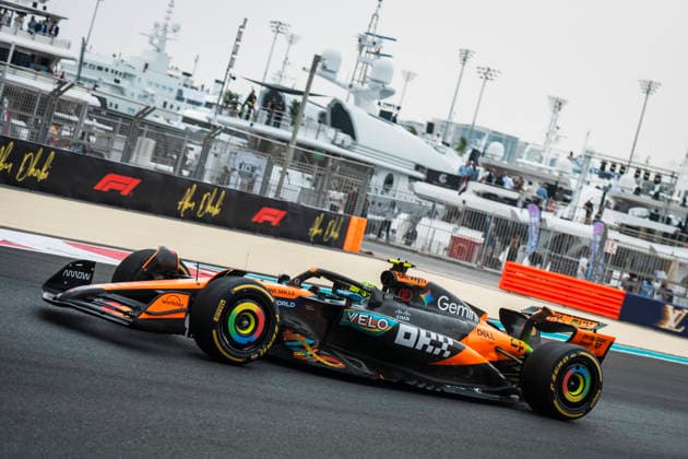 Formula 1 Etihad Airways Abu Dhabi Grand Prix 2025 Loïs Gelbart Carrasco OVERTAKE MAXPPP - Abu Dhabi 05 12 2025 04 NORRIS Lando (gbr), McLaren F1 Team, action at the Formula 1 Etihad Airways Abu Dhabi Grand Prix 2025, the 24th round of the 2025 FIA Formula 1 World Championship, WM, Weltmeisterschaft at Yas Marina Circuit in Abu Dhabi, United Arab Emirates, from 4 to 7 December 2025 Abu Dhabi Yas Marina Circuit United Arab Emirates  Copyright: xOVERTAKE MAXPPPxLoïsxGelbartxCarrascox OVT202512054888 OVT202512054888