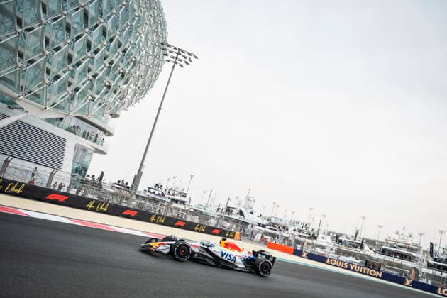 Formula 1 Etihad Airways Abu Dhabi Grand Prix 2025 Loïs Gelbart Carrasco OVERTAKE MAXPPP - Abu Dhabi 05 12 2025 06 HADJAR Isack (fra), Visa Cash APP Racing Bulls, action at the Formula 1 Etihad Airways Abu Dhabi Grand Prix 2025, the 24th round of the 2025 FIA Formula 1 World Championship, WM, Weltmeisterschaft at Yas Marina Circuit in Abu Dhabi, United Arab Emirates, from 4 to 7 December 2025 Abu Dhabi Yas Marina Circuit United Arab Emirates  Copyright: xOVERTAKE MAXPPPxLoïsxGelbartxCarrascox OVT202512054895 OVT202512054895
