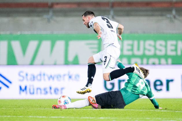 05 12 2025 Soccer, 2025 2026, 2 Bundesliga, 15 Matchday, SC Preußen Münster Hannover 96 DFL REGULATIONS PROHIBIT ANY USE OF PHOTOGRAPHS AS IMAGE SEQUENCES AND OR QUASI VIDEO