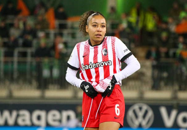 Germany Womens Bundesliga 2025 26, 12 Matchday VfL Wolfsburg VS SC Freiburg AOK Stadion Wolfsburg Copyright: xAymanxAlahmedx