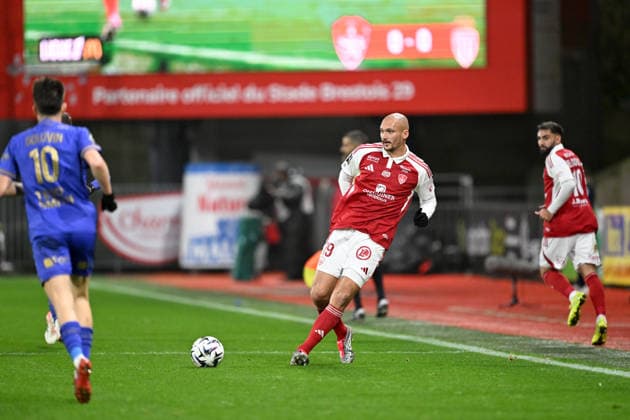 Stade Brestois 29 v AS Monaco - Ligue 1 McDonald s 2025 2026 19 Ludovic AJORQUE (sb29) during the Ligue 1 McDonald s match between Brest and Monaco at Stade Francis Le Ble on December 5, 2025 in Brest, France. Brest France  Copyright: xFEPx 776348228