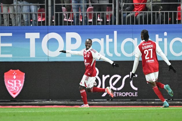 Stade Brestois 29 v AS Monaco - Ligue 1 McDonald s 2025 2026 23 Kamory DOUMBIA (sb29) during the Ligue 1 McDonald s match between Brest and Monaco at Stade Francis Le Ble on December 5, 2025 in Brest, France. Brest France  Copyright: xFEPx 776348228