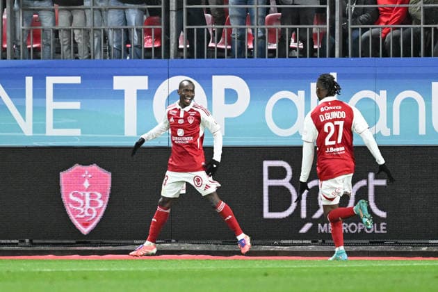 Stade Brestois 29 v AS Monaco - Ligue 1 McDonald s 2025 2026 23 Kamory DOUMBIA (sb29) during the Ligue 1 McDonald s match between Brest and Monaco at Stade Francis Le Ble on December 5, 2025 in Brest, France. Brest France  Copyright: xFEPx 776348228