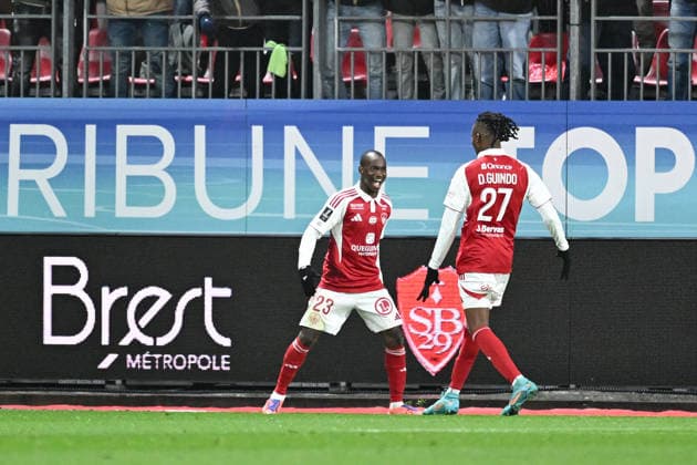 Stade Brestois 29 v AS Monaco - Ligue 1 McDonald s 2025 2026 23 Kamory DOUMBIA (sb29) during the Ligue 1 McDonald s match between Brest and Monaco at Stade Francis Le Ble on December 5, 2025 in Brest, France. Brest France  Copyright: xFEPx 776348228