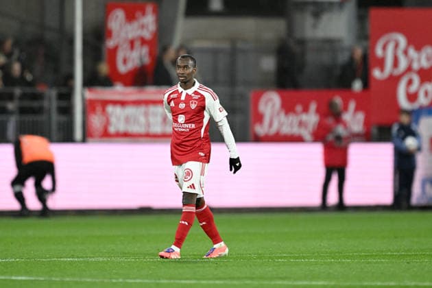 Stade Brestois 29 v AS Monaco - Ligue 1 McDonald s 2025 2026 23 Kamory DOUMBIA (sb29) during the Ligue 1 McDonald s match between Brest and Monaco at Stade Francis Le Ble on December 5, 2025 in Brest, France. Brest France  Copyright: xFEPx 776348228