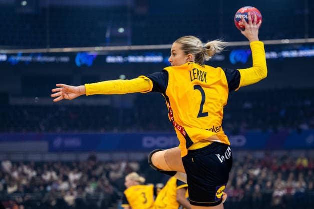251205 Clara Lerby of Sweden during the 2025 IHF Women™s World Championship handball match between Sweden and South Korea on December 5, 2025 in Dortmund Photo Emma Wallskog BILDBYRAN COP 320 EW0603 handball handball handball bbeng vm handball vm handbolls vm ihf handball world championship world handball championship 2025 world championship 2025 sverige sweden south korea dam  Copyright: EMMAxWALLSKOG BB251205EW096