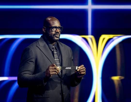 WASHINGTON - Shaquille O Neal will draw Japan in the draw for the 2026 World Cup in the United States. ANP KOEN VAN WEEL xVIxANPxSportx xxANPxIVx 543989001 originalFilename: 543989001.jpg