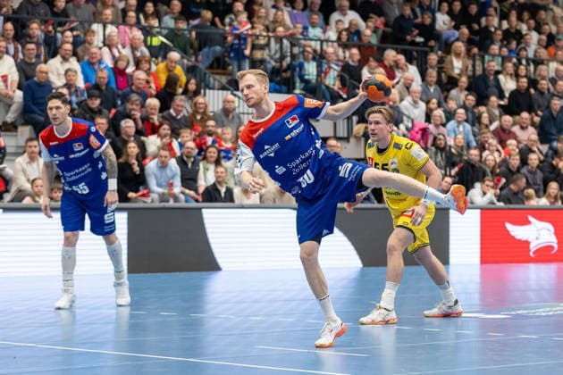 Sascha Pfattheicher HBW Balingen Weilstetten, 30 throws on goal HBW Balingen Weilstetten HSG Krefeld Niederrhein, Handball 2 Bundesliga, Matchday 14, Season 2025 2026, 05 12 25 HBW Balingen Weilstetten HSG Krefeld Niederrhein, Handball 2 Bundesliga, Matchday 14, Season 2025 2026, 05 12 25 Balingen Copyright: xEibner-Pressefoto KirstenxThiemax