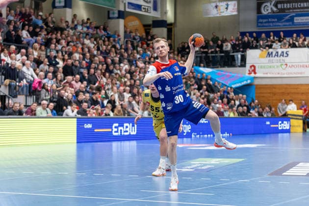 Sascha Pfattheicher HBW Balingen Weilstetten, 30 at 7 meters, goal throw, throws on goal, goal chance HBW Balingen Weilstetten HSG Krefeld Niederrhein, Handball 2 Bundesliga, Matchday 14, Season 2025 2026, 05 12 25 HBW Balingen Weilstetten HSG Krefeld Niederrhein, Handball 2 Bundesliga, Matchday 14, Season 2025 2026, 05 12 25 Balingen Copyright: xEibner-Pressefoto KirstenxThiemax