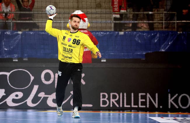 05 12 2025, Germany, Bietigheim, Handball 2 Bundesliga, SG BBM Bietigheim vs HC Oppenweiler Backnang, Jan Hrdlicka BBM