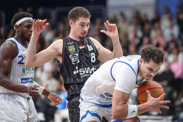 Basketball, 2. BL, ProA, PS Karlsruhe Lions - Tigers Tübingen