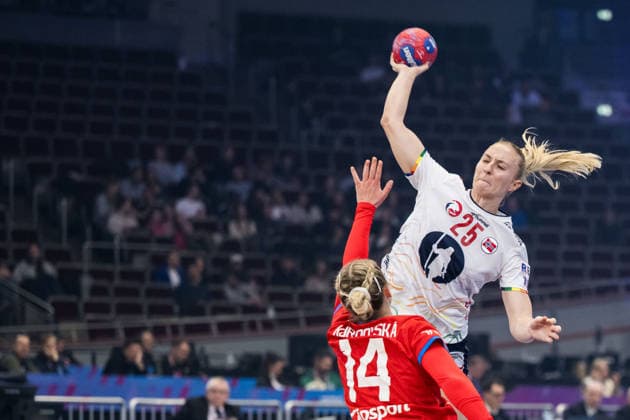 251205 Henny Ella Reistad of Norway during the 2025 IHF Women™s World Championship handball match between Czech Republic and Norway on December 5, 2025 in Dortmund Photo Emma Wallskog BILDBYRAN COP 320 EW0604 handball handball handball handball handball bbeng vm handball vm handbolls vm ihf handball world championship world handball championship 2025 world championship 2025 czech republic norway norway czech republic dam bbeng norway  Copyright: EMMAxWALLSKOG BB251205EW119