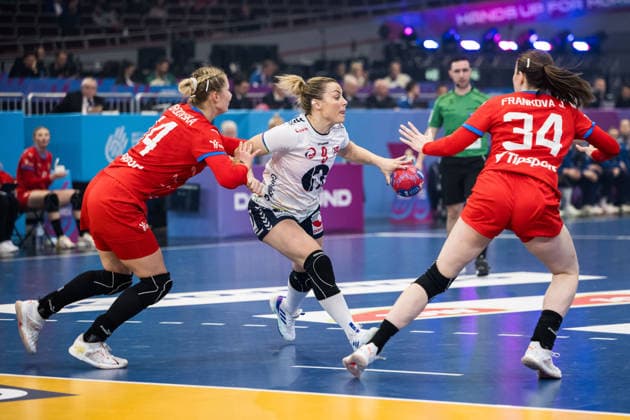 251205 Nora Mork of Norway during the 2025 IHF Women™s World Championship handball match between Czech Republic and Norway on December 5, 2025 in Dortmund Photo Emma Wallskog BILDBYRAN COP 320 EW0604 handball handball handball handball handball bbeng vm handball vm handbolls vm ihf handball world championship world handball championship 2025 world championship 2025 czech republic norway norway czech republic dam bbeng norway  Copyright: EMMAxWALLSKOG BB251205EW121