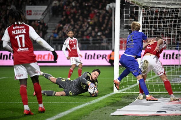 Stade Brestois 29 v AS Monaco - Ligue 1 McDonald s 2025 2026 30 Gregoire COUDERT (sb29) during the Ligue 1 McDonald s match between Brest and Monaco at Stade Francis Le Ble on December 5, 2025 in Brest, France. Brest France  Copyright: xFEPx 776348228