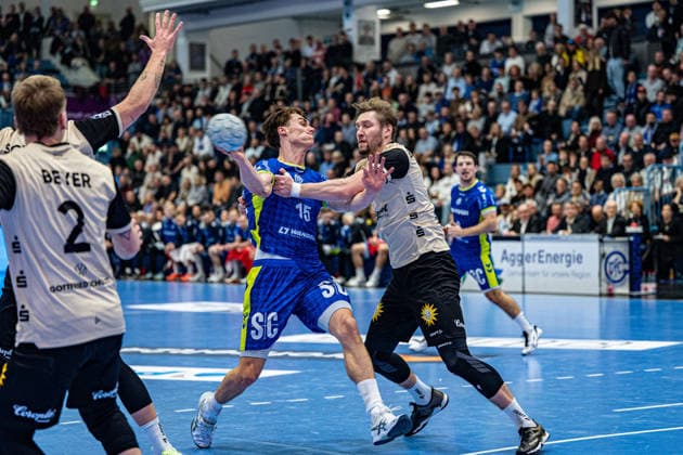 Daikin Handball Bundesliga, VfL Gummersbach Bergischer Handballclub 06 05 12 2025 Miro Schluroff VfL Gummersbach, 15 , Daikin Handball Bundesliga, VfL Gummersbach Bergischer Handballclub 06 05 12 2025 Copyright: xBEAUTIFULxSPORTS Erlhofx
