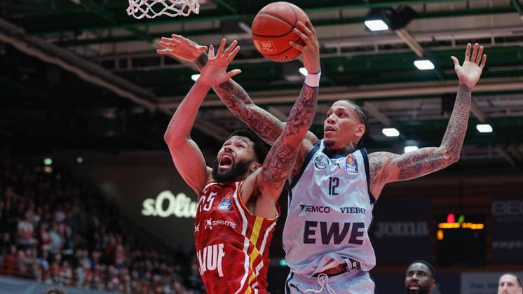 Basketball, BBL, FIT-One Würzburg Baskets - EWE Baskets Oldenburg