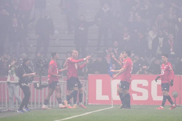 LOSC Lille v Olympique de Marseille - Ligue 1 McDonald s 2025 2026 08 Ethan MBAPPE (losc) during the Ligue 1 McDonald s match between Lille and Marseille at Stade Pierre Mauroy on December 5, 2025 in Lille, France. Lille France  Copyright: xFEPx 776348226