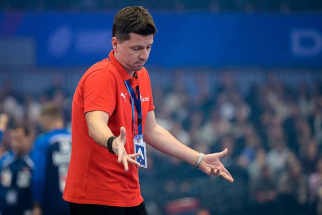 Handball, Womens World Championship, Czech Republic Norway Coach Tomas Hlavaty Czech Republic Dortmund Hotel North Rhine-Westphalia Germany