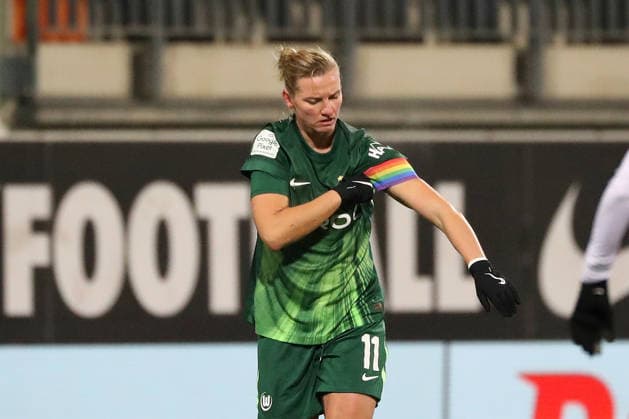 VfL Freiburg, BL Frauen Wolfsburg, 05 12 2025, FUßBALL VfL Wolfsburg vs SC Freiburg, Google Pixel Frauen Bundesliga, Saison 2025 26 Alexandra Popp VfL Wolfsburg Wolfsburg
