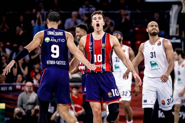 Matteo Spagnolo Kosner Baskonia Vitoria-Gasteiz - EA7 Emporio Armani Olimpia Milano Euroleague 2025-26 Round 14 Vitoria-Gasteiz, 04 12 2025 Foto MarcoBrondi CIAMILLO-CASTORIA Vitoria-Gasteiz Fernando Buesa Arena Paesi Baschi Spagna  Copyright: xMarcoxBrondix