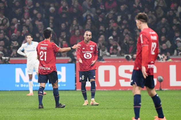 LOSC Lille v Olympique de Marseille - Ligue 1 McDonald s 2025 2026 08 Ethan MBAPPE (losc) during the Ligue 1 McDonald s match between Lille and Marseille at Stade Pierre Mauroy on December 5, 2025 in Lille, France. Lille France  Copyright: xFEPx 776348226