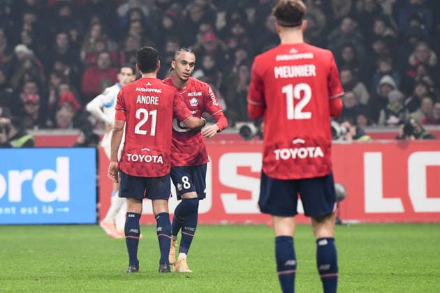 LOSC Lille v Olympique de Marseille - Ligue 1 McDonald s 2025 2026 08 Ethan MBAPPE (losc) during the Ligue 1 McDonald s match between Lille and Marseille at Stade Pierre Mauroy on December 5, 2025 in Lille, France. Lille France  Copyright: xFEPx 776348226