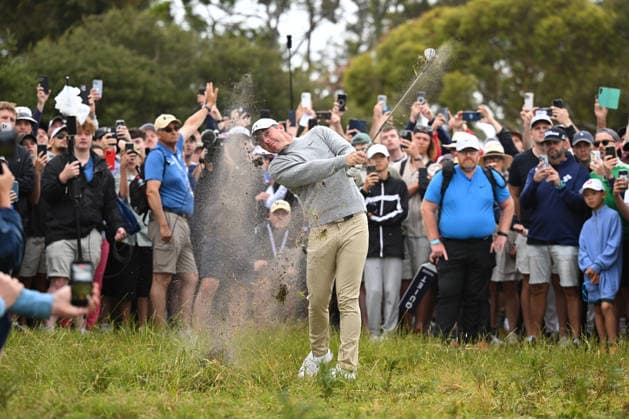 Golf, Australian Open in Melbourne