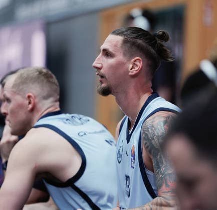 In the picture newcomer Tomislav Zubcic EWE Baskets Oldenburg 05 12 2025, Basketball, Fitness First Wuerzburg Baskets vs EWE Baskets Oldenburg, easyCredit BBL, Matchday 9, Germany, Wuerzburg, tectake Arena, Copyright: HMBxMedia xJulienxBecker