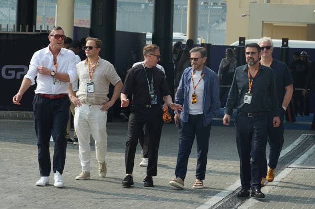 Formula 1 Etihad Airways Abu Dhabi Grand Prix 2025 06 12 2025, Yas Marina Circuit, Abu Dhabi, Formula 1 Etihad Airways Abu Dhabi Grand Prix 2025 , in the picture musician Björn Ulvaeus from the group ABBA nordphotoxGmbHx xBratic nph00250