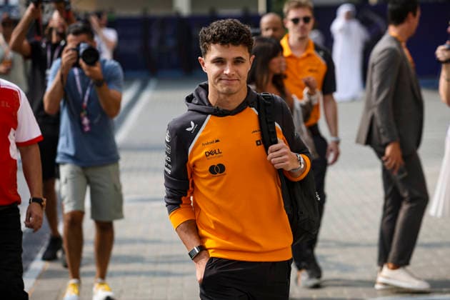F1 - ABU DHABI GRAND PRIX 2025 NORRIS Lando (gbr), McLaren F1 Team MCL39, portrait during the 2025 Formula 1 Abu Dhabi Grand Prix, 24th round of the 2025 FIA Formula One World Championship, WM, Weltmeisterschaft from December 05 to 07, 2025 on the Yas Marina Circuit, in Abu Dhabi, United Arab Emirates - Abu DhabiUnited Arab Emirates  Copyright: xXavixBonillax