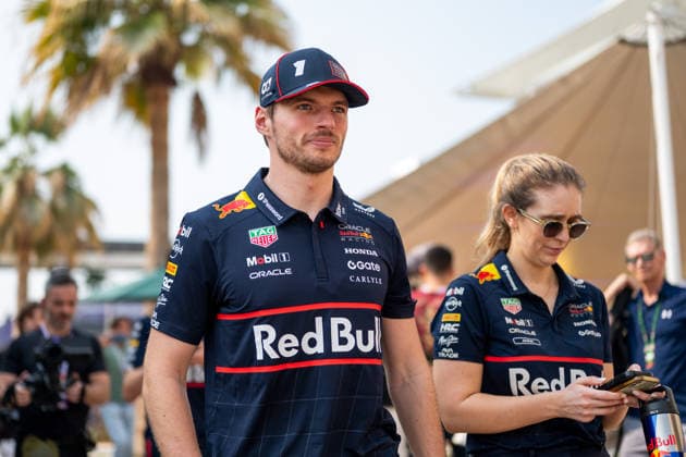 Max Verstappen Oracle Red Bull Racing, Netherlands, 01 , UAE, Formula 1 World Championship, Abu Dhabi Grand Prix, Yas Marina Circuit, Arrival of the drivers, 06 12 2025 UAE, Formula 1 World Championship, Abu Dhabi Grand Prix, Yas Marina Circuit, 06 12 2025 Yas Marina Island Copyright: xEibner-Pressefoto Memmlerx EP_MMR