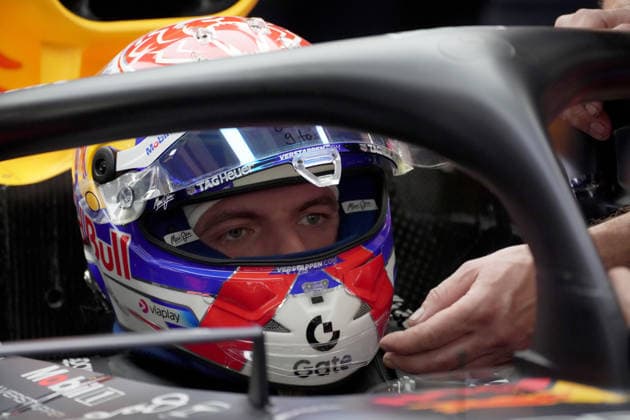 Formula 1 Etihad Airways Abu Dhabi Grand Prix 2025 06 12 2025, Yas Marina Circuit, Abu Dhabi, Formula 1 Etihad Airways Abu Dhabi Grand Prix 2025 , pictured Max Verstappen NLD , Oracle Red Bull Racing nordphotoxGmbHx xBratic nph00250