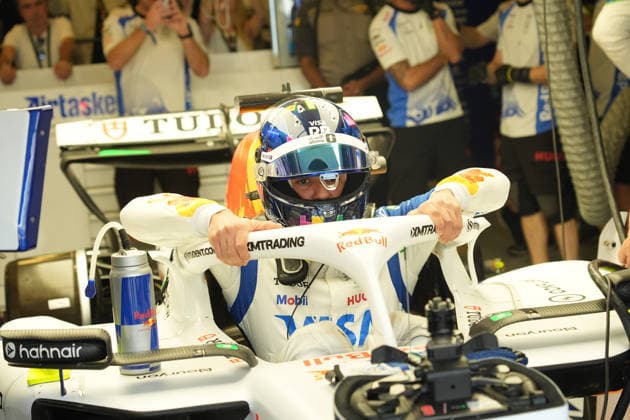 Formula 1 Etihad Airways Abu Dhabi Grand Prix 2025 06 12 2025, Yas Marina Circuit, Abu Dhabi, Formula 1 Etihad Airways Abu Dhabi Grand Prix 2025 , in the picture Isack Hadjar FRA , Visa Cash App RB Formula One Team nordphotoxGmbHx xBratic nph00250