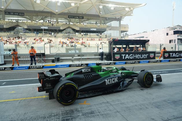 Formula 1 Etihad Airways Abu Dhabi Grand Prix 2025 06 12 2025, Yas Marina Circuit, Abu Dhabi, Formula 1 Etihad Airways Abu Dhabi Grand Prix 2025 , pictured Nico Hülkenberg DEU , Stake F1 Team Kick Sauber nordphotoxGmbHx xBratic nph00250
