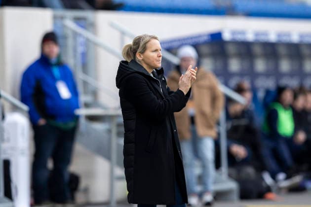 Google Pixel Womens Bundesliga FC Carl Zeiss Jena vs SV Werder Bremen Jena 06 12 2025 Friederike Kromp Trainer SV Werder Bremen Google Pixel Womens Bundesliga FC Carl Zeiss Jena vs SV Werder Bremen ad hoc arena im Ernst Abbe Sportfeld 06 12 2025 DFB REGULATIONS PROHIBIT ANY USE OF PHOTOGRAPHS AS IMAGE SEQUENCES AND OR QUASI VIDEO Copyright: xBEAUTIFULxSPORTS Duehringx
