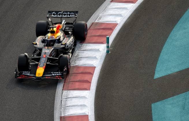 ABU DHABI - Max Verstappen (Red Bull Racing) during the third free practice session at the Yas Marina Circuit in the lead-up to the Abu Dhabi Grand Prix. ANP SANDER KONING xVIxANPxSportx xxANPxIVx 544048152 originalFilename: 544048152.jpg