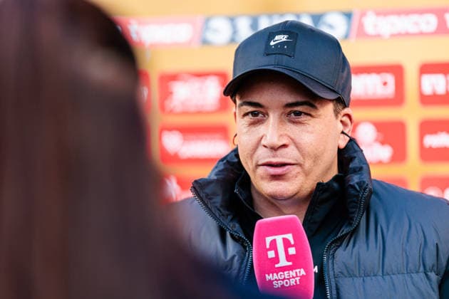 Samir Ferchichi TSV Havelse 1912, Head Coach in an interview with Magenta Sport GER, TSV Havelse 1912 vs SC Verl, Football, 3 Liga, Matchday 17, Season 2025 2026, 06 12 2025 DFL Regulations prohibit any use of photographers as image sequences and or quasi video GER, TSV Havelse 1912 vs SC Verl, Football, 3 Liga, Matchday 17, Season 2025 2026, 06 12 2025 Hannover Copyright: xEibner-Pressefoto JanxRollingerx EP_JSK