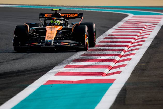 Lando Norris of Great Britain and McLaren , Qualifying, F1 Grand Prix of Abu Dhabi, on 06 December 2025 in Abu Dhabi, United Arab Emirates Photo by Diogo Cardoso DeFodi Images Lando Norris of Great Britain and McLaren , Qualifying, F1 Grand Prix of Abu Dhabi, Yas Marina Circuit on December 6, 2025 in Abu Dhabi, United Arab Emirates Photo by Diogo Cardoso DeFodi Images