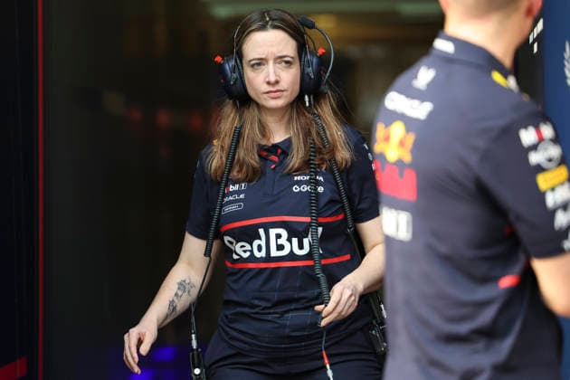 Formula1; Round24; Abu Dhabi Grand Prix; United Arab Emirates Hannah Schmitz (GBR), - Oracle Red Bull Racing during Formula1 Etihad Abu Dhabi Grand Prix on december 6., 2025 in Yas Marina Circuit, United Arab Emirates Zsombor Toth Abu dhabi Yas Marina Circuit United Arab Emirates