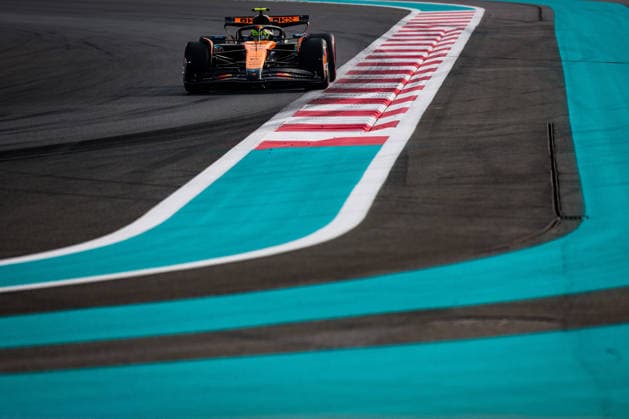 Lando Norris of Great Britain and McLaren , Qualifying, F1 Grand Prix of Abu Dhabi, on 06 December 2025 in Abu Dhabi, United Arab Emirates Photo by Diogo Cardoso DeFodi Images Lando Norris of Great Britain and McLaren , Qualifying, F1 Grand Prix of Abu Dhabi, Yas Marina Circuit on December 6, 2025 in Abu Dhabi, United Arab Emirates Photo by Diogo Cardoso DeFodi Images