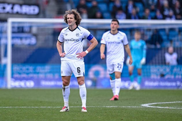 06 12 2025, Soccer, 2 Bundesliga, 15 Matchday Season 2025 2026, VfL Bochum DSC Arminia Bielefeld, Mael Corboz DSC Arminia Bielefeld xRHR PHOTO TKx Copyright: RHR-FOTOx RHR-FOTO TK