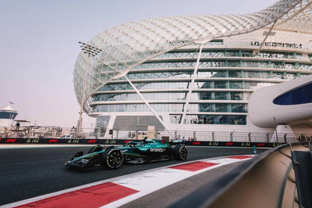 F1 - ABU DHABI GRAND PRIX 2025 14 ALONSO Fernando (spa), Aston Martin F1 Team AMR24, action during the 2025 Formula 1 Abu Dhabi Grand Prix, 24th round of the 2025 FIA Formula One World Championship, WM, Weltmeisterschaft from December 05 to 07, 2025 on the Yas Marina Circuit, in Abu Dhabi, United Arab Emirates - Abu DhabiUnited Arab Emirates  Copyright: xANTONINxVINCENTx