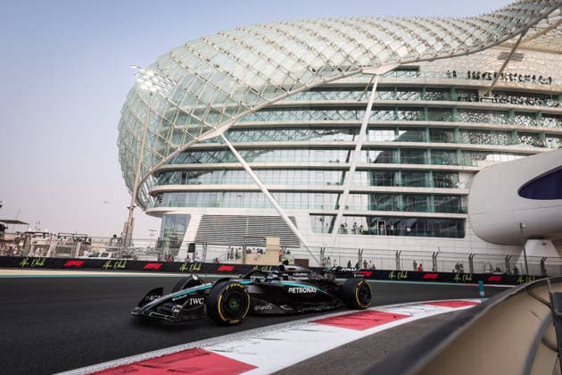 F1 - ABU DHABI GRAND PRIX 2025 12 KIMI ANTONELLI Andrea (ita), Mercedes AMG F1 Team W16, action during the 2025 Formula 1 Abu Dhabi Grand Prix, 24th round of the 2025 FIA Formula One World Championship, WM, Weltmeisterschaft from December 05 to 07, 2025 on the Yas Marina Circuit, in Abu Dhabi, United Arab Emirates - Abu DhabiUnited Arab Emirates  Copyright: xANTONINxVINCENTx