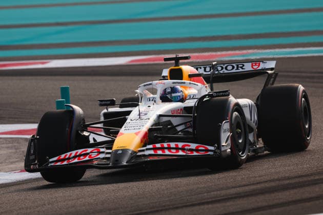 F1 - ABU DHABI GRAND PRIX 2025 06 HADJAR Isack (fra), Visa Cash App RB F1 Team VCARB02, action during the 2025 Formula 1 Abu Dhabi Grand Prix, 24th round of the 2025 FIA Formula One World Championship, WM, Weltmeisterschaft from December 05 to 07, 2025 on the Yas Marina Circuit, in Abu Dhabi, United Arab Emirates - Abu DhabiUnited Arab Emirates  Copyright: xANTONINxVINCENTx