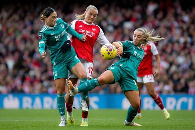 Football, England, Women, Arsenal FC - Liverpool FC