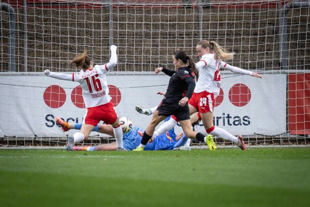 Football, Women, 1. BL, Bayer Leverkusen - RB Leipzig