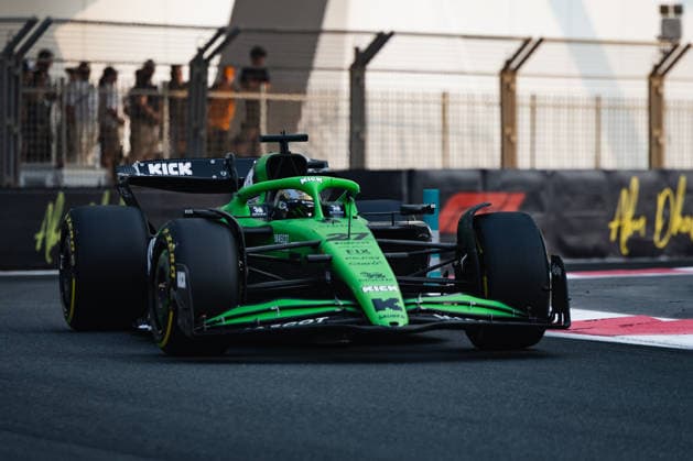 December 6, 2025, Abu Dhabi, Abu Dhabi, United Arab Emirates: 27 NICO HULKENBERG (GER, Stake F1 Team) during Free Practice FP3 on Saturday at the Formula 1 Etihad Airways Abu Dhabi Prix 2025 at the Yas Marina Circuit in Abu Dhabi, United Arab Emirates Abu Dhabi United Arab Emirates - ZUMAr193 20251206_zsp_r193_046 Copyright: xSaraxRuffonix
